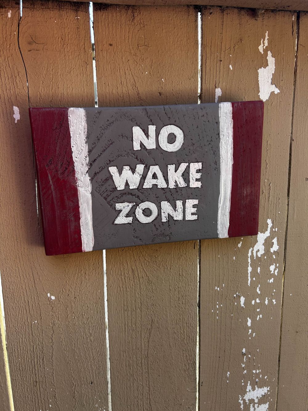 No Wake Zone