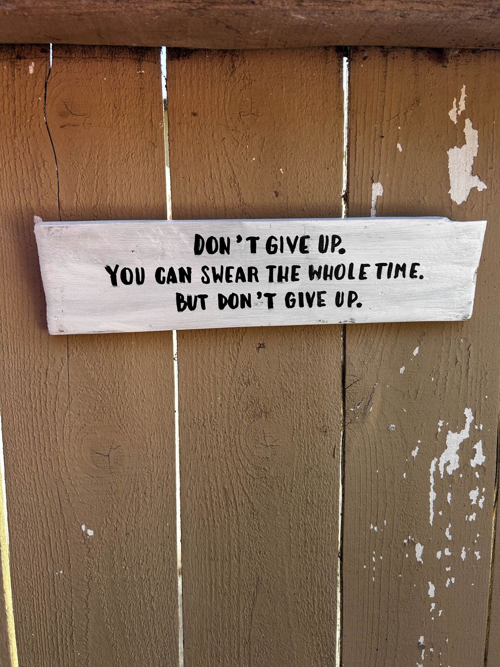 Don't Give Up 